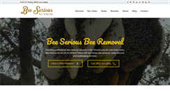 Desktop Screenshot of beeseriousfl.com